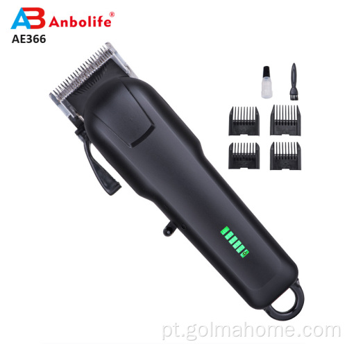 Bom preço cortador de cabelo com luz LED